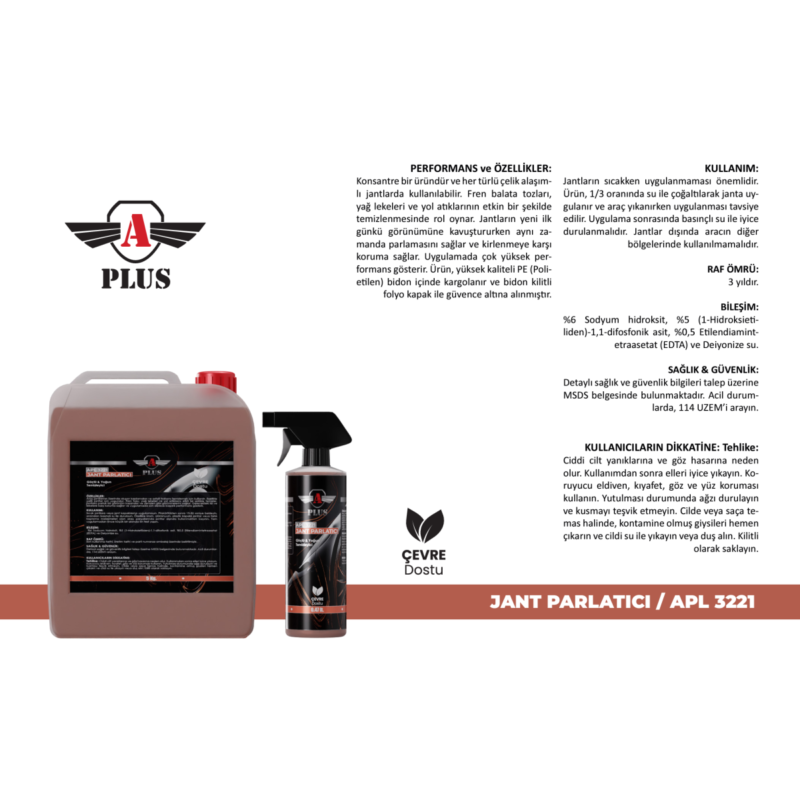 JANT TEMİZLEME VE PARLATMA SIVISI 0,47LT - Görsel 2