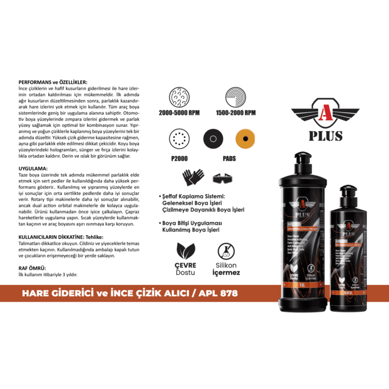 HARE GİDERİCİ VE İNCE ÇİZİK ALICI 0,47LT - Görsel 2